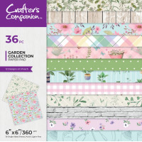 Дизайнерска Хартия "Garden Collection", 15.24 х 15.24 см, 36 Листа, 12 Дизайна, 180 гр./кв.м.